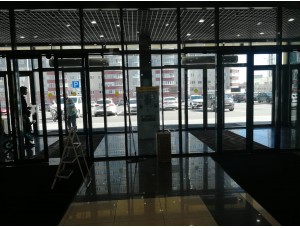 Продажа и Монтаж автоматической двери Обьект г. Балашиха, ТРЦ Новоизмайловский